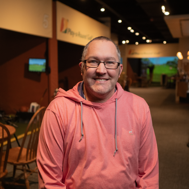 Brian Mullin, golf instructor at Play-a-Round Golf in Ardmore and Malvern, PA